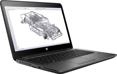 HP ZBook 14U G4 14" Mobile Workstation - Intel Core i7-7500U (7th Gen)  2.70 GHz - 8 GB DDR4 SDRAM - 256 GB SSD