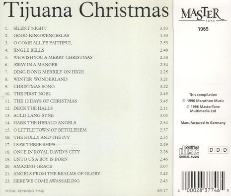 CD - No Artist – Tijuana Christmas - USADO