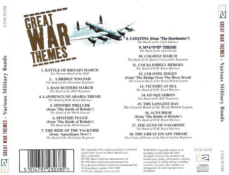 CD - Various – Great War Themes - USADO