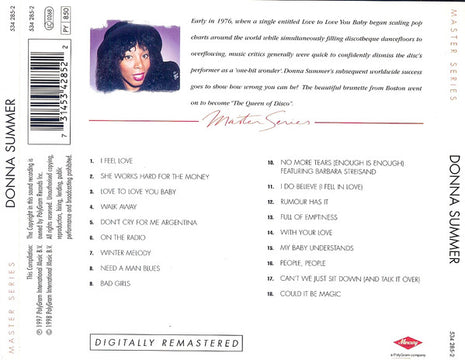 CD - Donna Summer – Donna Summer - USADO