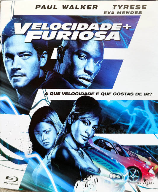 BLU-RAY Velocidade + Furiosa - Usado