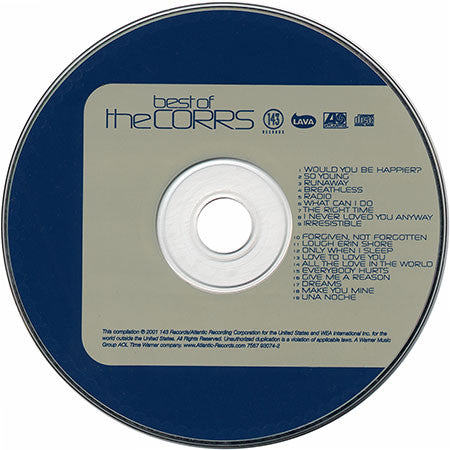 CD The Corrs – Best Of The Corrs - USADO