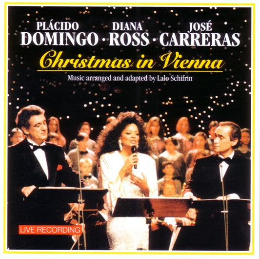 CD Plácido Domingo · Diana Ross · José Carreras – Christmas In Vienna - USADO