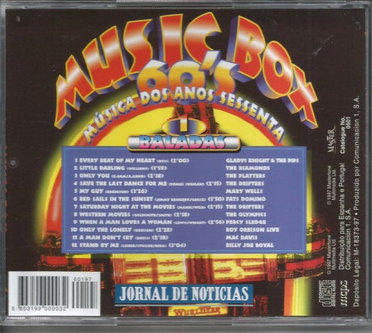 CD Various – 60's - Baladas - USADO
