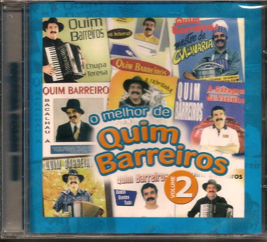 CD - Quim Barreiros – O Melhor Quim Barreiros Volume 2 - USADO
