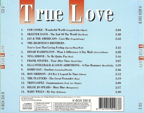 CD VARIOUS - TRUE LOVE - USADO
