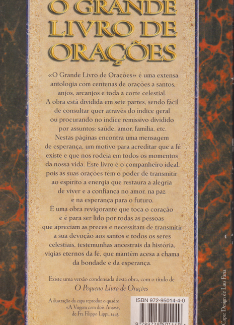 Livro - O Grande Livro de Orações de António Rosa - USADO