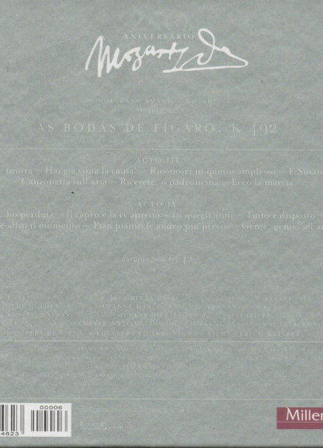 CD+LIVRO - Christian Zacharias, Orquestra De Câmara De Lausanne*, Mozart* - As Boas de Fígaro (II) - USADO