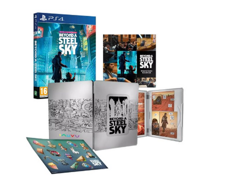 PS4 Beyond a Steel Sky (STEEL Book Edition)  - USADO