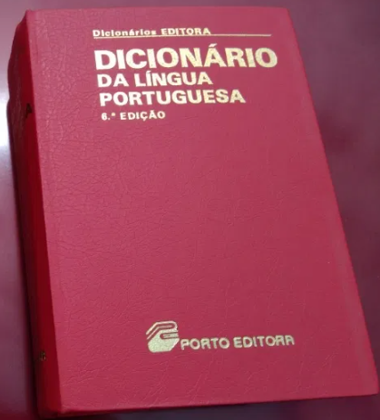 Livro Dicionário da Lingua Portuguesa ( Dicionarios editora ) 1987