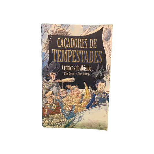 LIVRO Caçadores de Tempestades de Paul Stewart - USADO