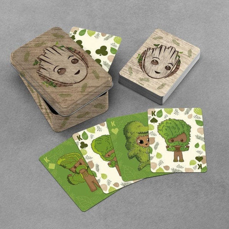 I AM GROOT (MARVEL) PLAYING CARDS
