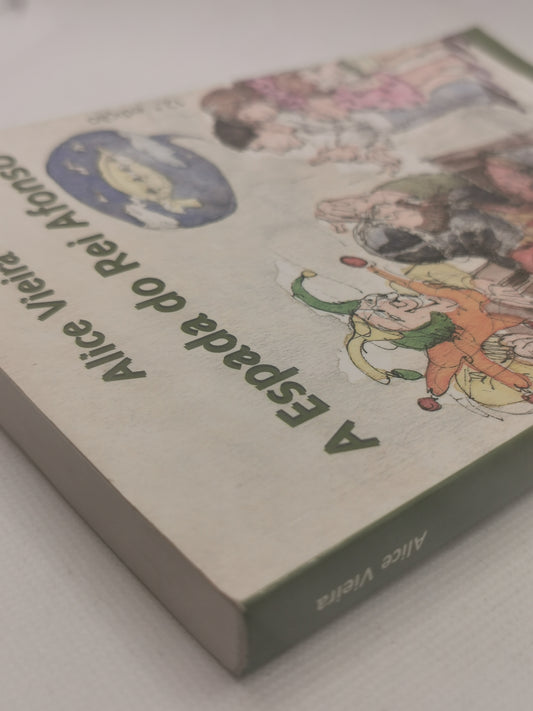 Livro A Espada do Rei Afonso de Alice Vieira - USADO