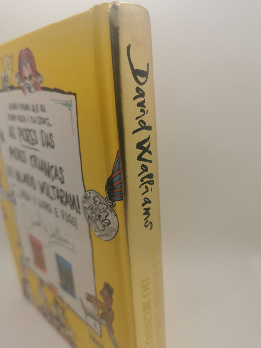 Livro As piores crianças do mundo 3 de David Walliams - USADO