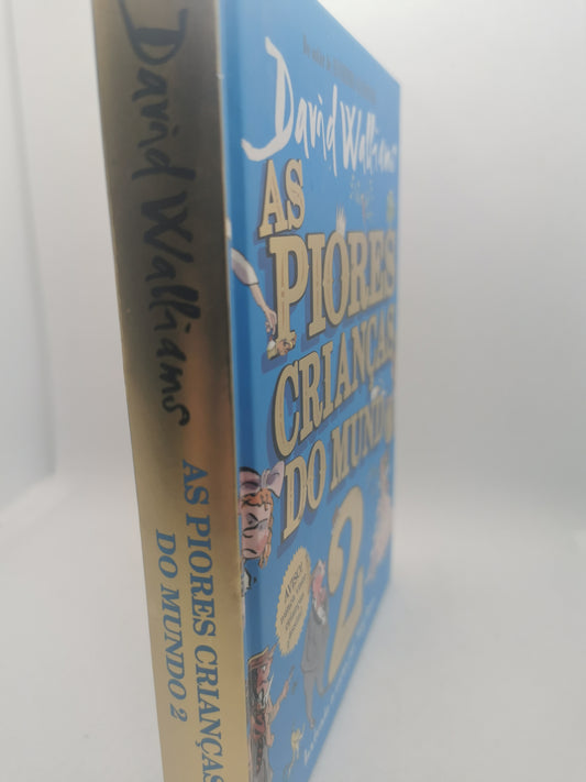 Livro As piores crianças do mundo 2 de David Walliams - USADO