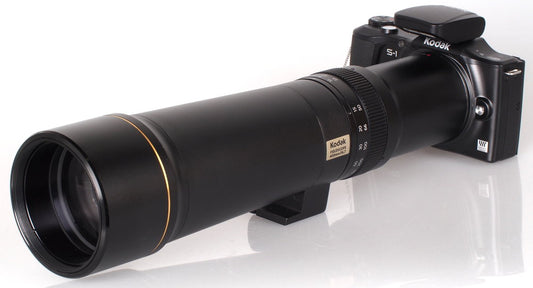 Lente Kodak Fieldscope Lens 400mm F6.7 Micro 3/4 + Saco de transporte - USADO Grade A