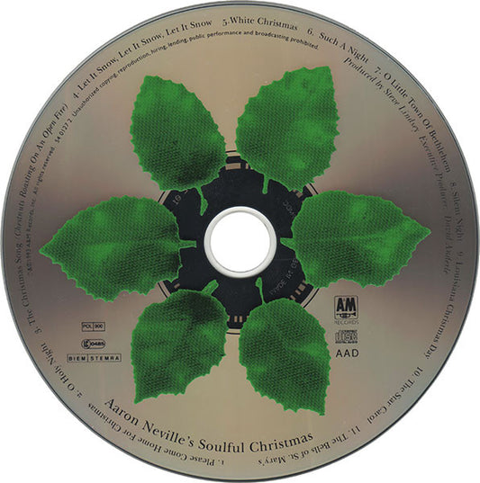 CD Aaron Neville – Aaron Neville's Soulful Christmas - USADO