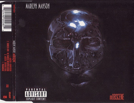 CD Marilyn Manson – mOBSCENE - USADO