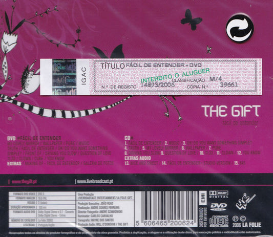 CD+DVD The Gift – Fácil De Entender - USADO