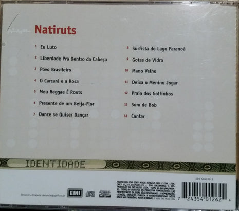 CD Natiruts – Identidade - USADO