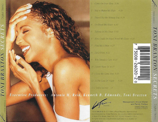 CD Toni Braxton – Secrets - CD