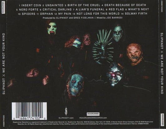CD Slipknot – We Are Not Your Kind - USADO