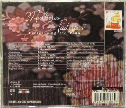 CD Various – Mulheres Fadistas - Ladies Sing The Fado - NOVO