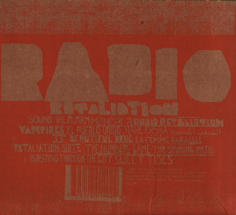 CD Thievery Corporation ‎– Radio Retaliation - USADO
