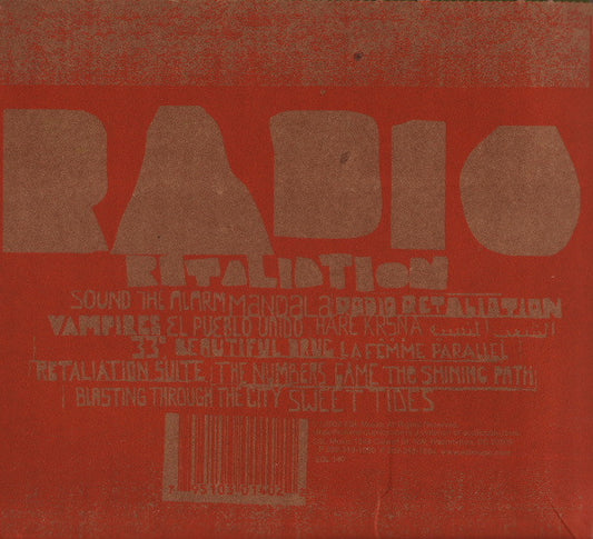 CD Thievery Corporation – Radio Retaliation - USADO