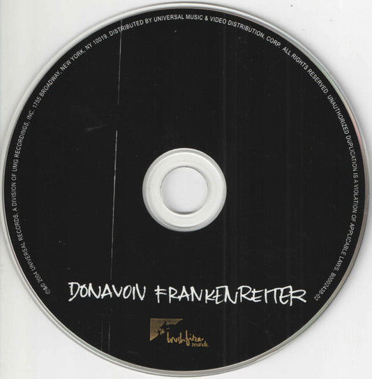 CD Donavon Frankenreiter – Donavon Frankenreiter Digipack - USADO