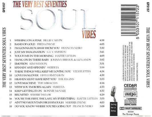 CD Various – The Very Best Seventies Soul Vibes - NOVO