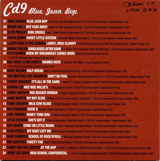 CD Various – Rock & Roll Anthology 10 CDS - USADO