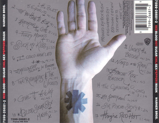 CD Red Hot Chili Peppers – Blood Sugar Sex Magik - USAOO