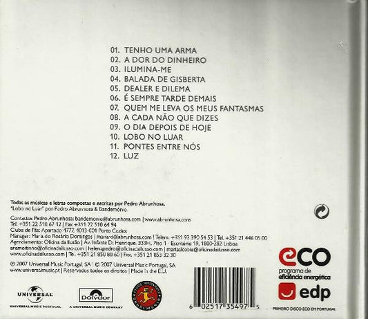 CD Pedro Abrunhosa E Os Bandemónio – Luz - USADO