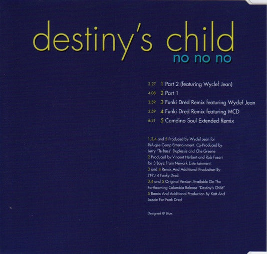 CD Destiny's Child – No No No - USADO