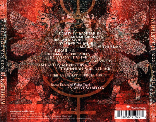 CD Behemoth – Zos Kia Cultus Here And Beyond - NOVO