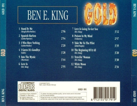 CD Ben E. King – Ben E King Gold - NOVO
