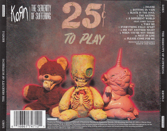 CD Korn – The Serenity Of Suffering - USADO