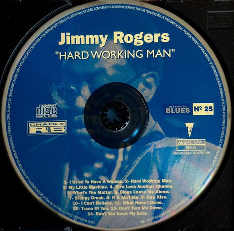 CD Jimmy Rogers – Hard Working Man - USADO