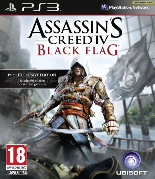 PS3 ASSASSINS CREED IV BLACK FLAG - USADO