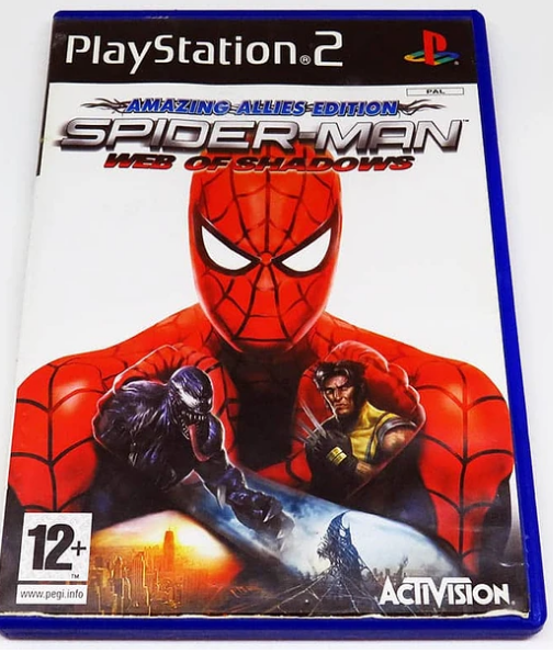 PS2 SPIDER-MAN: WEB OF SHADOWS AMAZING ALLIES EDITION - USADO