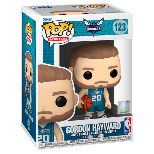 POP figure NBA Celtics Hornets Gordon Hayward Teal Jersey