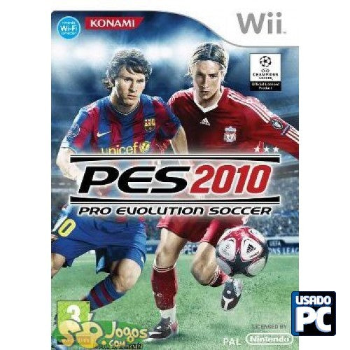 WII PRO EVOLUTION SOCCER 2010 - USADO