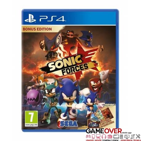 PS4 SONIC FORCES BONUS EDITION - USADO