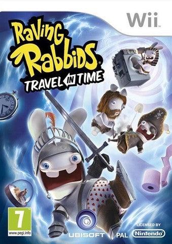 WII Raving Rabbids Travel in Time - USADO