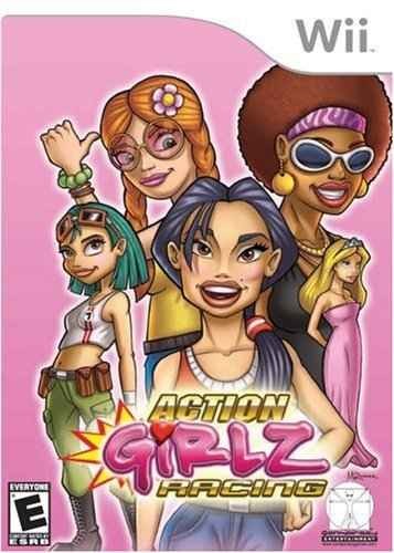 WII ACTION GIRLZ RACING - USADO
