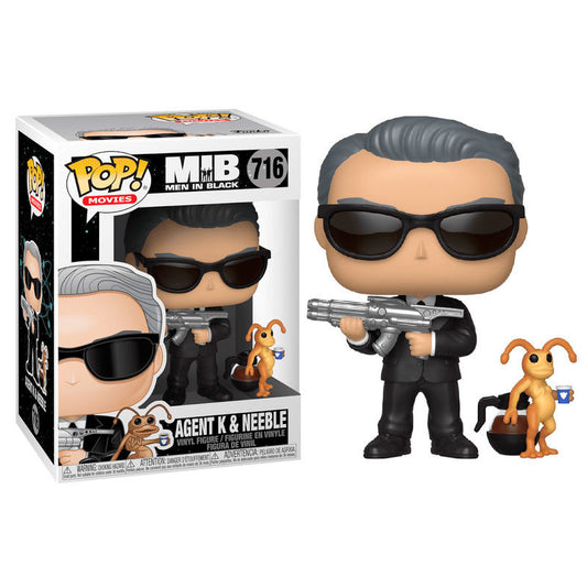 Figura Funko Pop 716 Mib: Agent K And Neeble