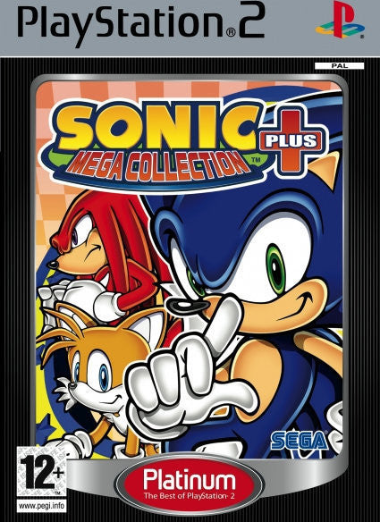 PS2 Sonic Mega Collection Plus - USADO
