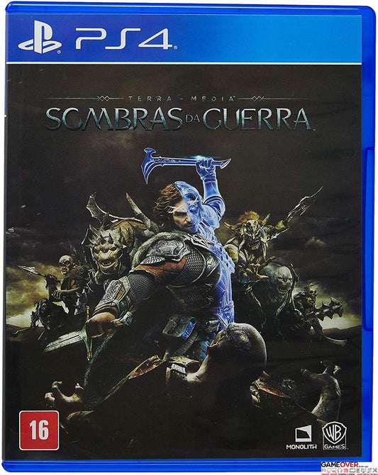 PS4 Middle-Earth: Shadow Of War - Terra-Media Sombras da Guerra - USADO