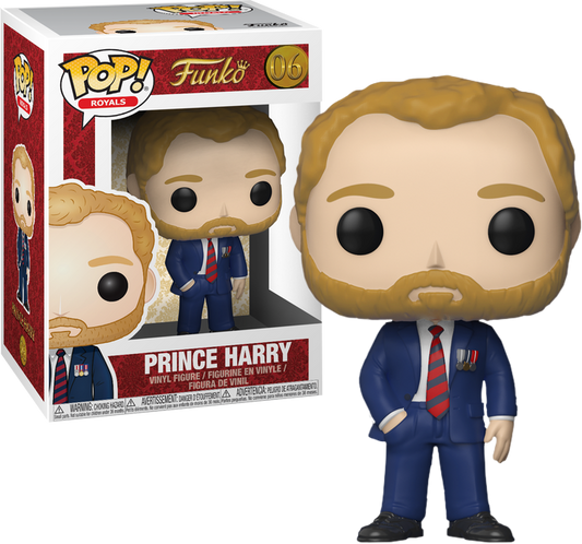 Funko POP! Royal Family - Prince Harry Vinyl Figure 10cm